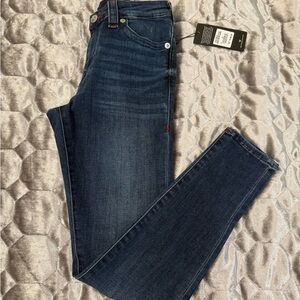 True Religion  Dark Blue Straight Jeans